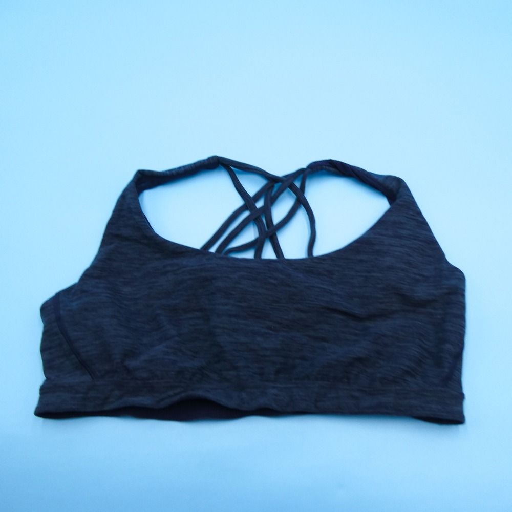 Victoria's Secret Bralette Women Extra Large Strappy Cage Navy Blue Polyester XL